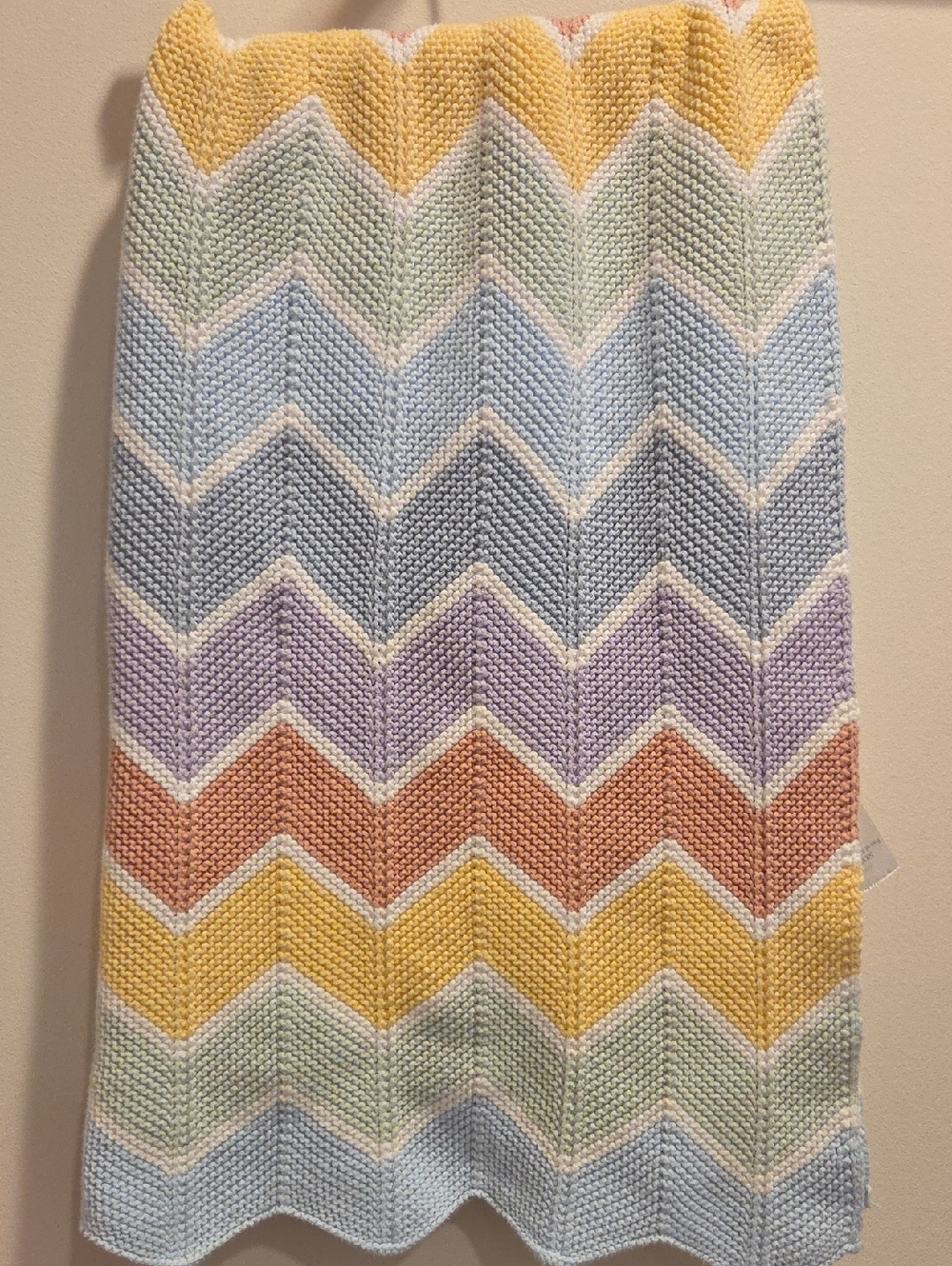 SilverCloud Knit Cotton Baby Blanket